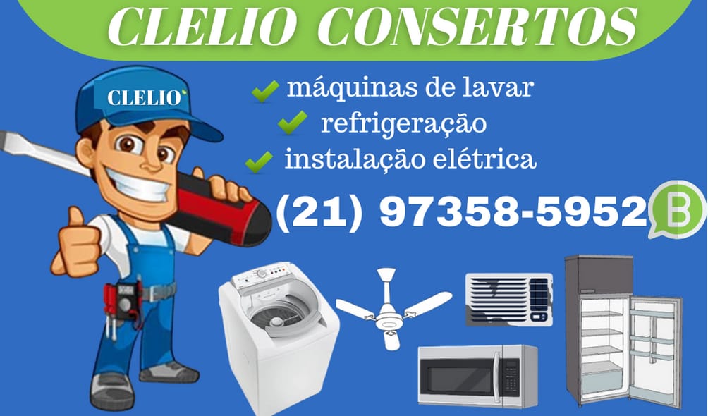 Irmão Clélio – Tecnico de Maquina de Lavar – Vila Valqueire